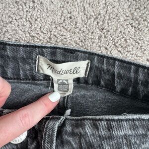 Madewell Curvy High Waisted Straight Jeans Size 24